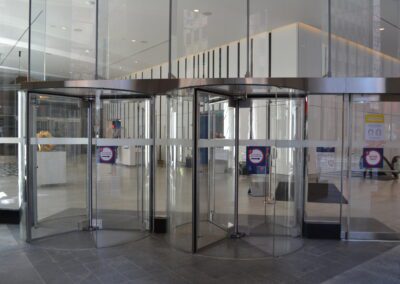 revolving door entrance