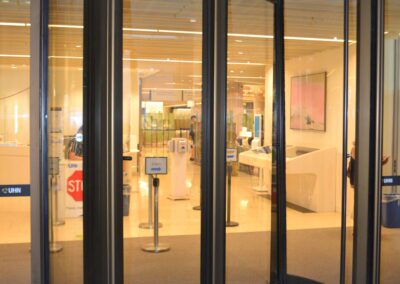 revolving door entrance