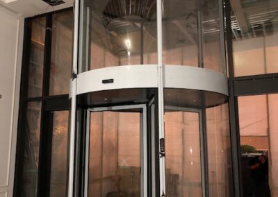 revolving door entrance