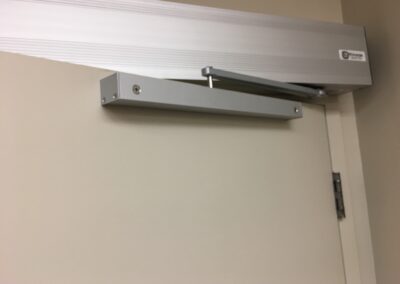auto door opening installation