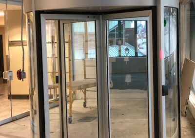 revolving door entrance