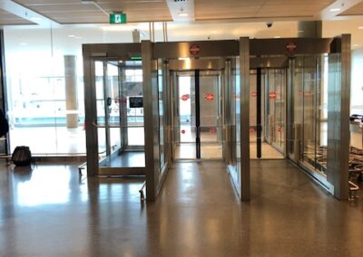 sliding door for hotel entrance
