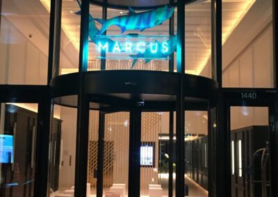 revolving door entrance